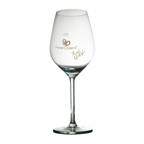 Glass for wine - satin finish