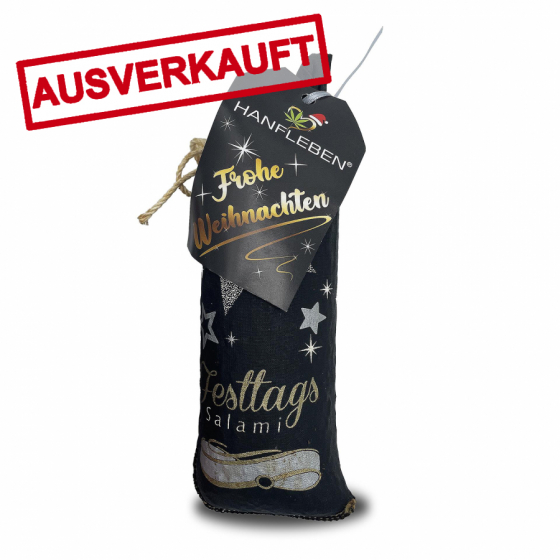 Hanfsalami klassisch Weihnachtsedition