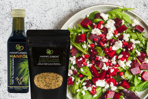 Salat mit roter Beete - Salat mit roter Beete