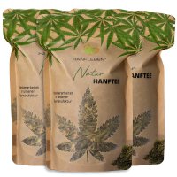 Hanftee natur 50 g 3er Pack
