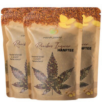 Hanftee Rooibos Ingwer 50 g 3er Pack
