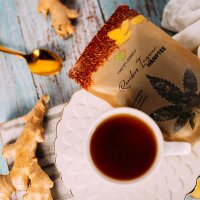 Hanftee Rooibos Ingwer 50 g Pack
