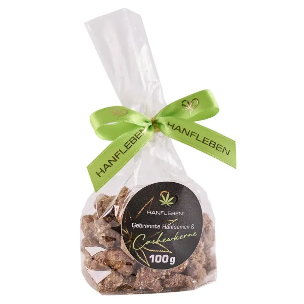 gebrannte Hanf Cashew Kerne