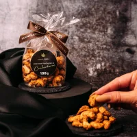 gebrannte Hanf Cashew Kerne