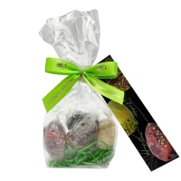 Eier Trio im Nestbeutel verpackt